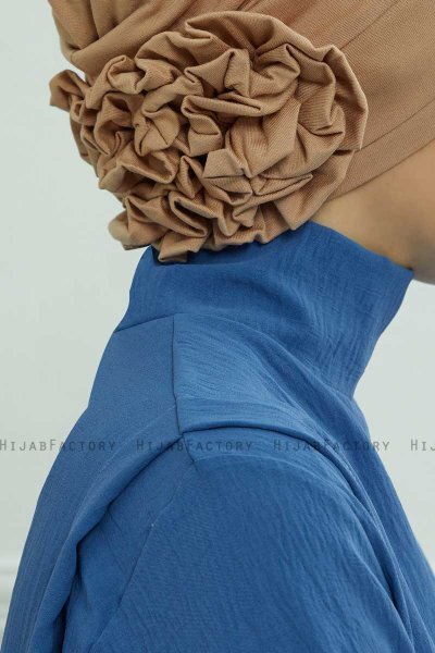 Elisabeth - Sand Baumwolle Turban