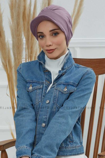 Sandra - Lilac Baumwolle Turban