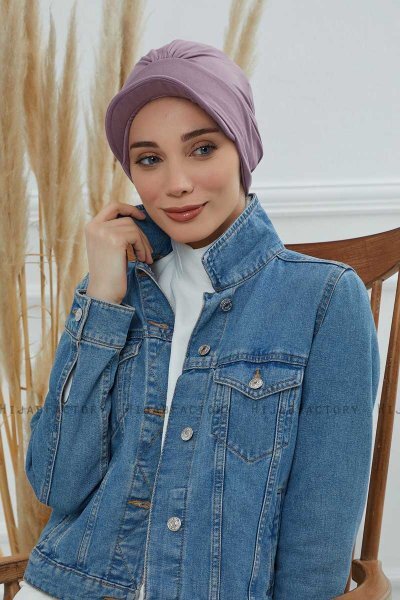 Sandra - Lilac Baumwolle Turban