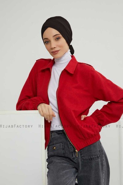 Ellie - Schwarz Baumwolle Turban
