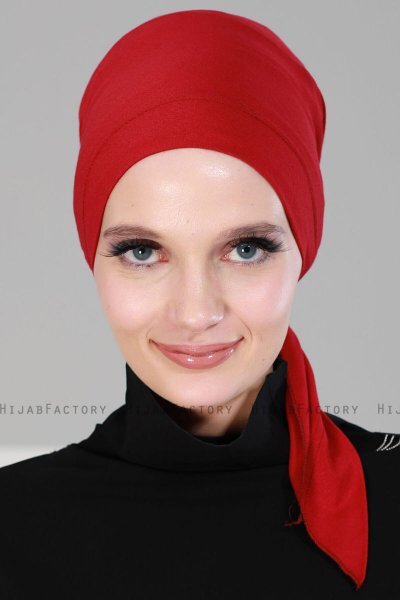Felicia - Bordeaux Baumwolle Turban