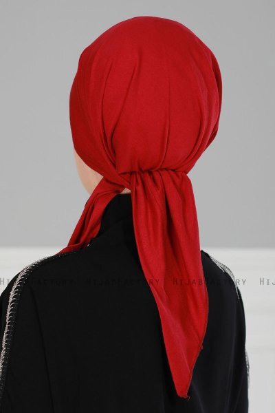 Felicia - Bordeaux Baumwolle Turban