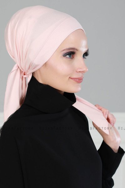 Felicia - Altrosa Baumwolle Turban