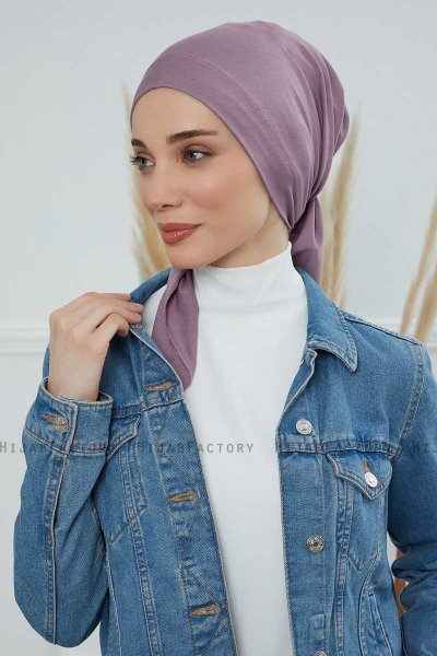 Felicia - Lilac Baumwolle Turban
