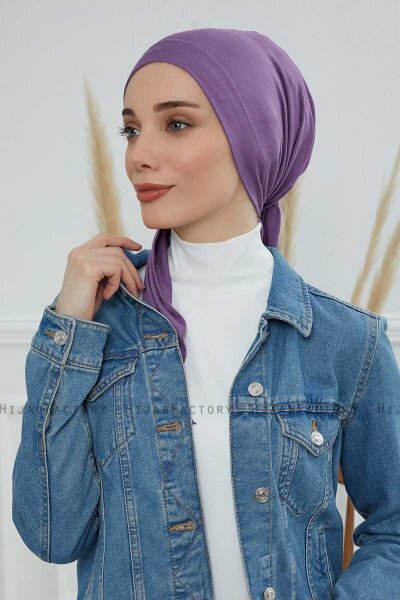 Felicia - Violet Baumwolle Turban