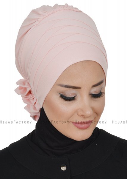 Monica - Altrosa Baumwolle Turban - Ayse Turban