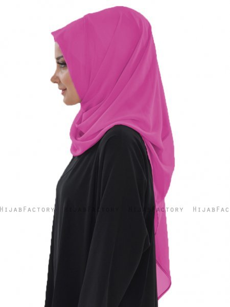 Evelina - Fuchsie Praktisch Hijab - Ayse Turban