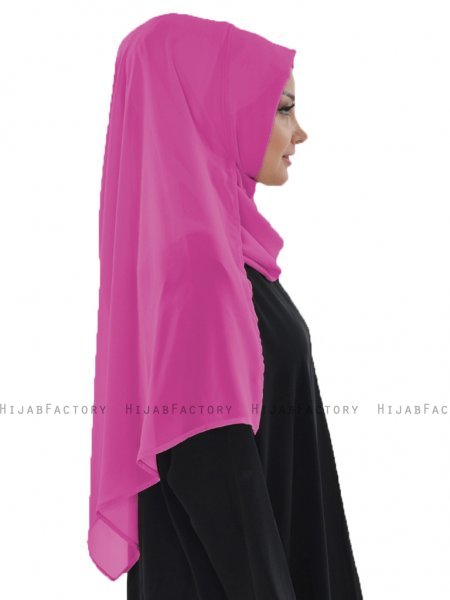 Evelina - Fuchsie Praktisch Hijab - Ayse Turban