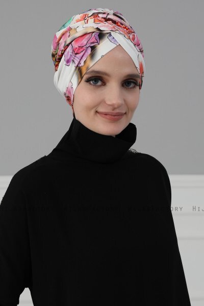 Fiona - Nature Baumwolle Turban
