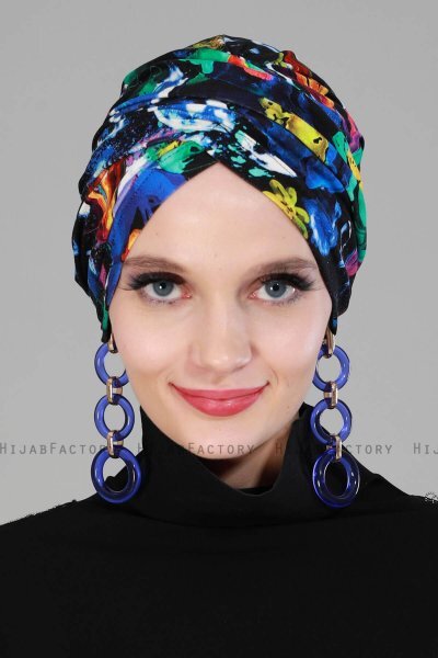 Fiona - Galaxy Baumwolle Turban