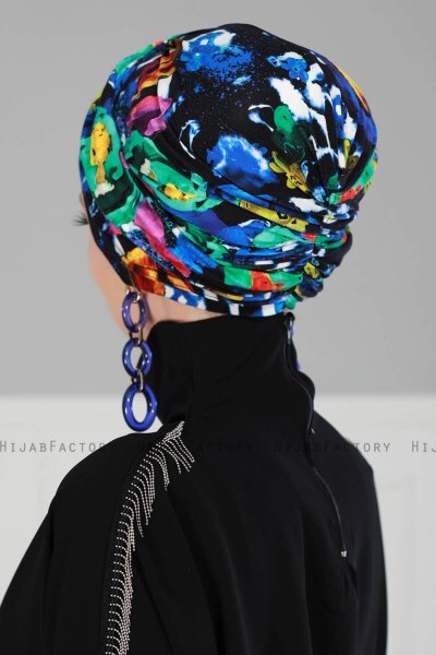 Fiona - Galaxy Baumwolle Turban