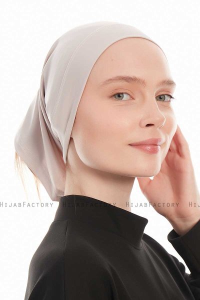 Emine - Hellgrau Hijab Unterkappe