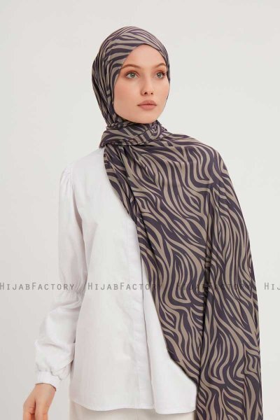 Hafiz - Lila Gemustert Hijab