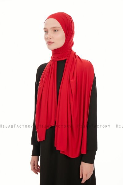Farah - Bordeaux Jersey Hijab Kopftuch
