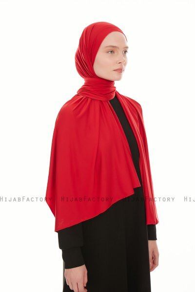 Farah - Bordeaux Jersey Hijab Kopftuch