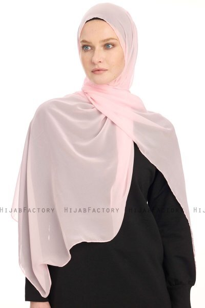 Chiffon Hijab - Rosa