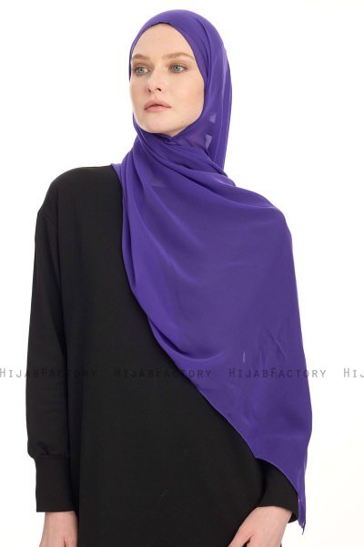 Chiffon Hijab - Lila