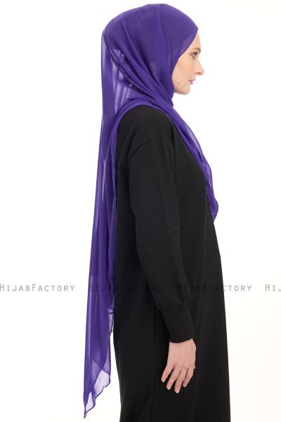 Chiffon Hijab - Lila