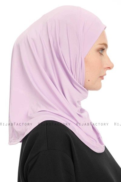 Yazmin - Helles Lila Amira Hijab Kopftuch Ready To Wear