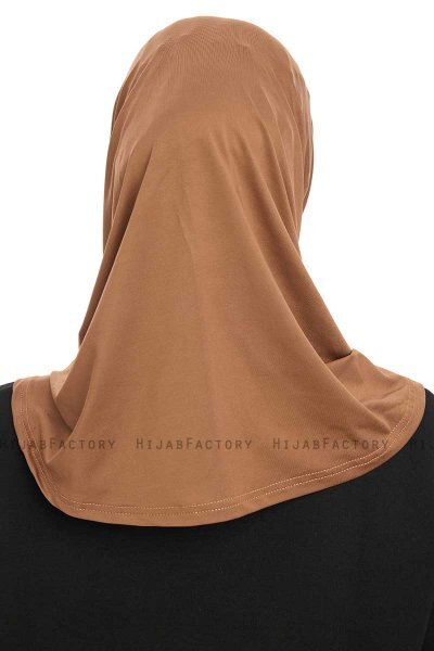 Yazmin - Braun Amira Hijab Kopftuch Ready To Wear