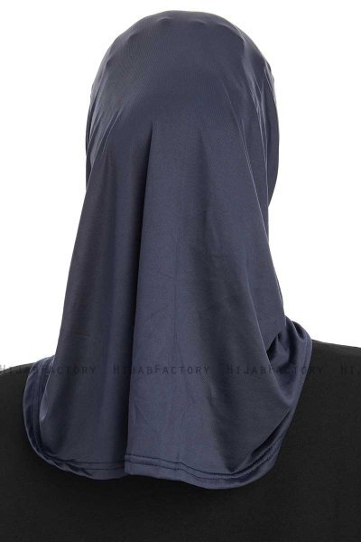 Yazmin - Navy Blau Amira Hijab Kopftuch Ready To Wear