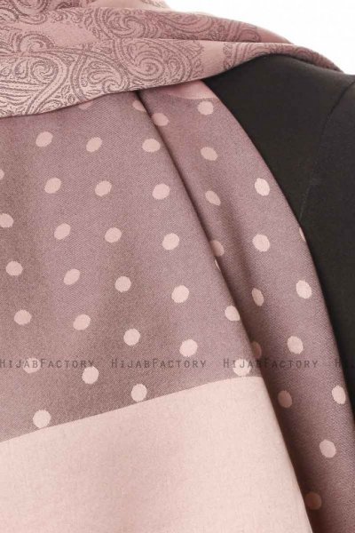 Alev - Altrosa Gemustert Hijab