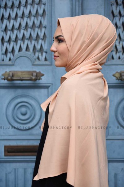 Alida - Beige Baumwolle Hijab - Mirach