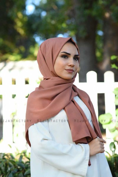 Alida - Dark Rose Baumwolle Hijab - Mirach