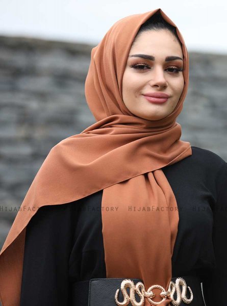 Alida - Zimt Baumwolle Hijab - Mirach