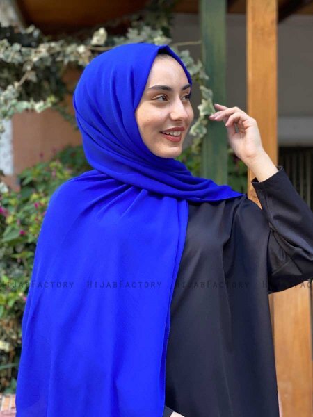 Alvina - Blau Jazz Hijab - Mirach