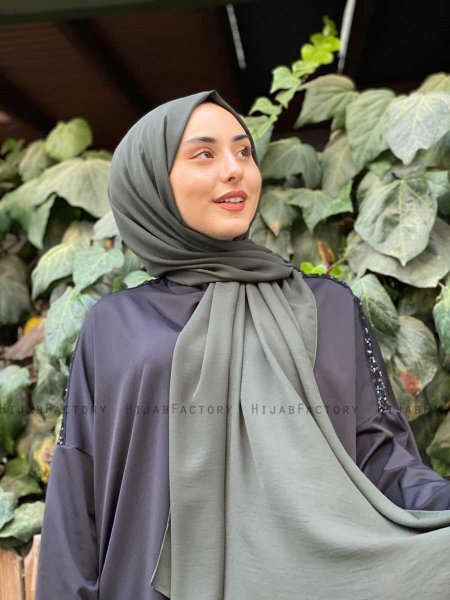 Alvina - Dunkelgrün Jazz Hijab - Mirach