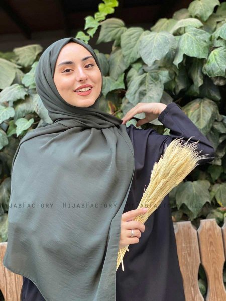 Alvina - Dunkelgrün Jazz Hijab - Mirach