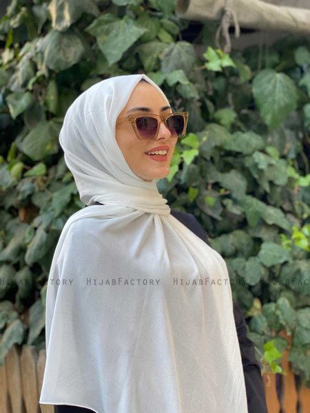 Alvina - Weiß Jazz Hijab - Mirach