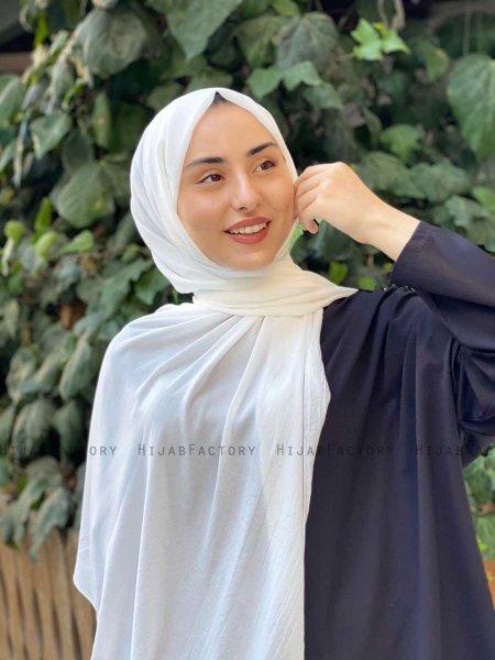 Alvina - Weiß Jazz Hijab - Mirach