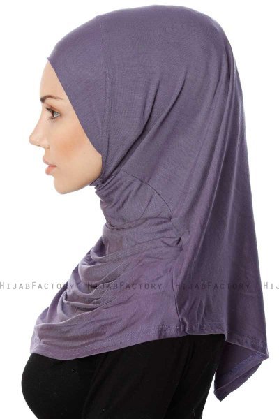 Ava - Lila One-Piece Al Amira Hijab - Ecardin