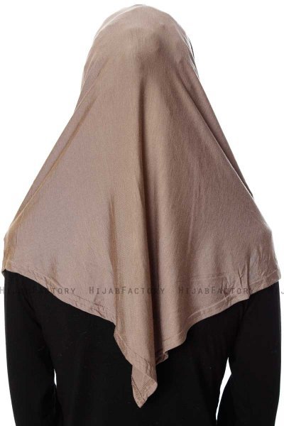 Ava - Dunkeltaupe One-Piece Al Amira Hijab - Ecardin