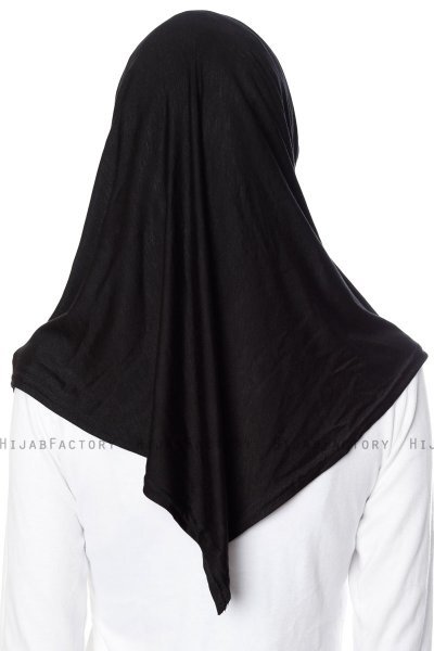 Ava - Schwarz One-Piece Al Amira Hijab - Ecardin