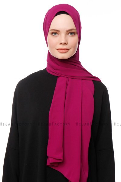 Aylin - Cherry Medine Silk Hijab - Gülsoy