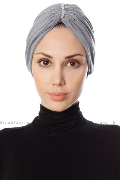 Aynur - Grau Turban