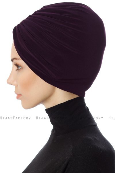 Aynur - Pflaume Turban