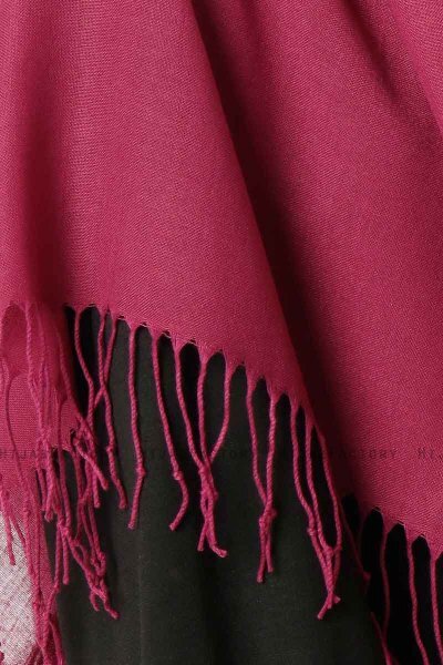 Aysel - Dunkelviolett Pashmina Hijab - Gülsoy