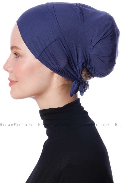 Azra - Navy Blau Parizien Untertuch - Ecardin