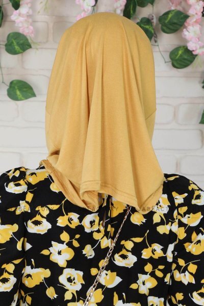 Wilda - Senf Baumwolle Hijab