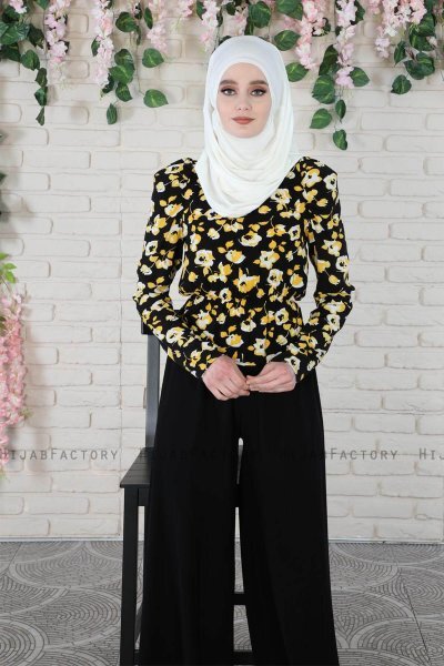 Wilda - Creme Baumwolle Hijab