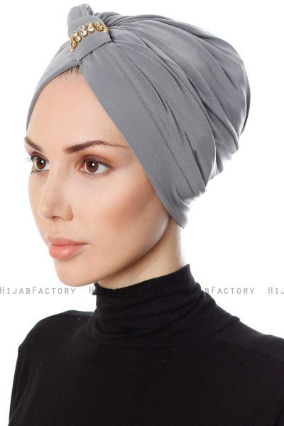 Bahar - Grau Turban