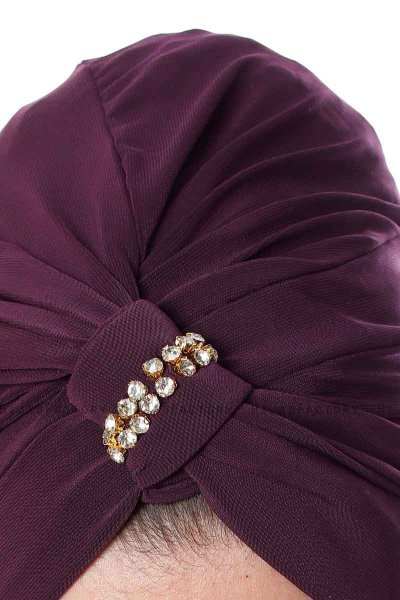 Bahar - Pflaume Turban