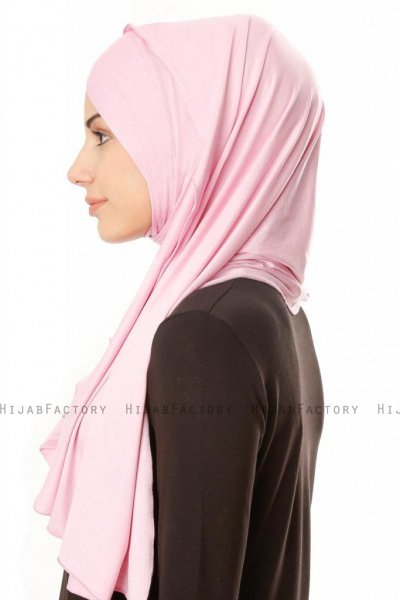 Betul - Rosa 1X Jersey Hijab - Ecardin