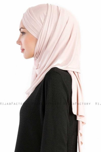 Cansu Gammelrosa 3X Jersey Hijab Sjal 200913-3