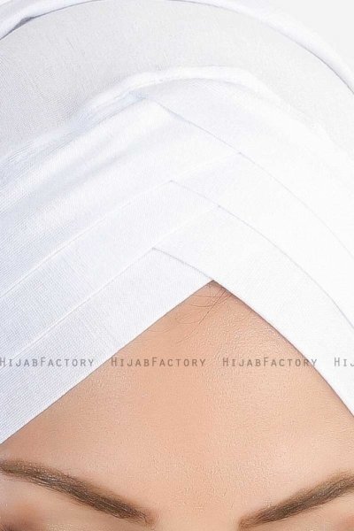 Cansu Vit 3X Jersey Hijab Ecardin 200902-1e