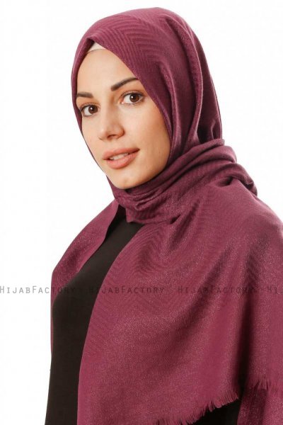 Caria - Lila Hijab - Madame Polo
